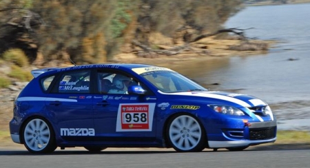 A 3 napon is töretlenül száguldott a Mazda3 MPS.
